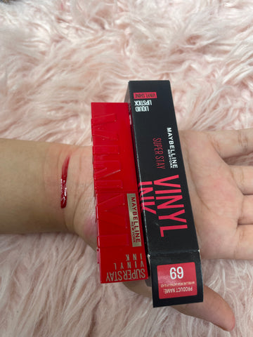 MAYBELLINE SUPERSTAU VINYL INK LIPSTICK BUY EACH NOW