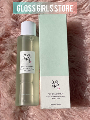 BEAUTY OF JOSEON GREEN PLUM REFRESHING TONER AHA + BHA