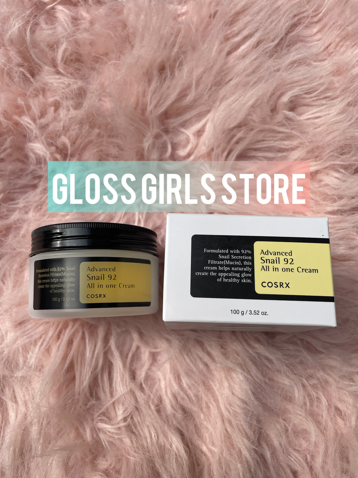 COSRS ADVANCED SNAIL 92 ALL IN ONE CREAM.