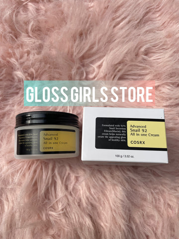 COSRS ADVANCED SNAIL 92 ALL IN ONE CREAM.