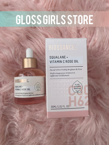 BIOSSANCE SQUALNE + VITAMIN C ROSE OIL