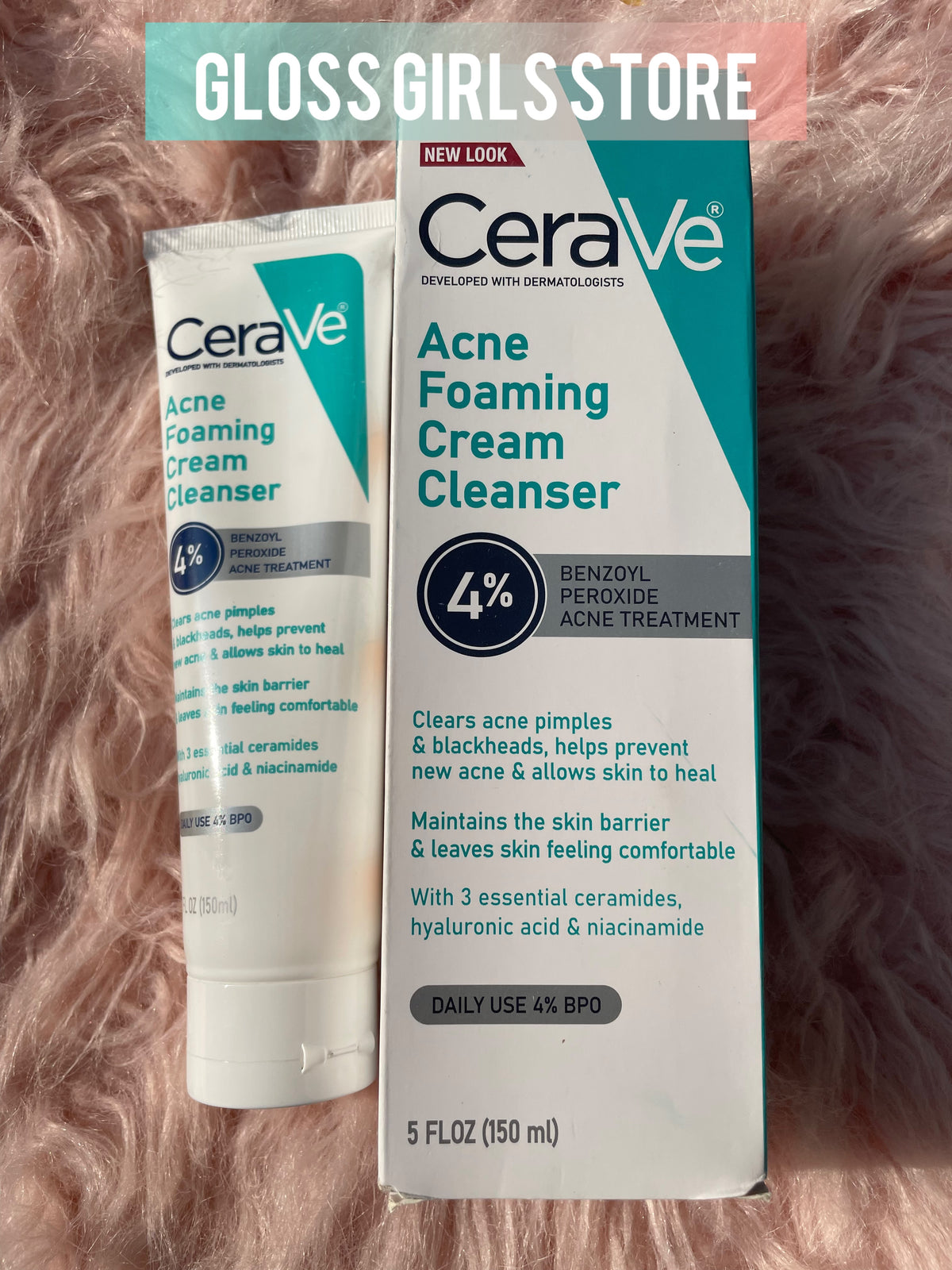 CERAVE ACNE FOAMING CREAM CLEANSER