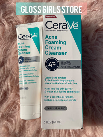 CERAVE ACNE FOAMING CREAM CLEANSER