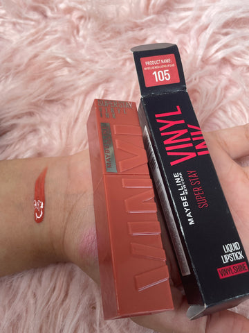 MAYBELLINE SUPERSTAU VINYL INK LIPSTICK BUY EACH NOW