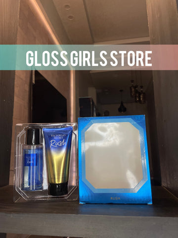 VICTORIA’S SECRET MIST PLUS BODY LOTION GIFT SET (RUSH FLAVOUR)