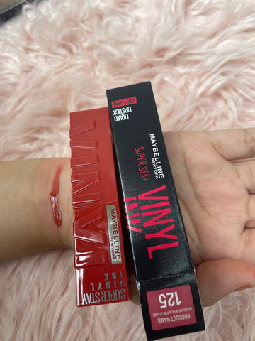 MAYBELLINE SUPERSTAU VINYL INK LIPSTICK BUY EACH NOW