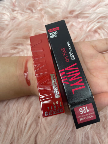 MAYBELLINE SUPERSTAU VINYL INK LIPSTICK BUY EACH NOW