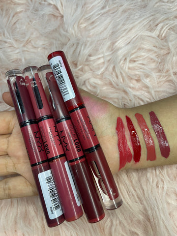NYX SHINE LOUD™ 2 IN 1 REBEL IN RED LIP GLOSS BUY EACH SHADE