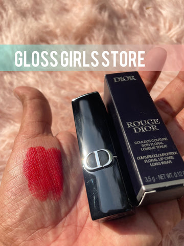 DIOR ROUGE FLORAL LIP CARE LONG WEAR LIPSTICK 3.5 GRAMS