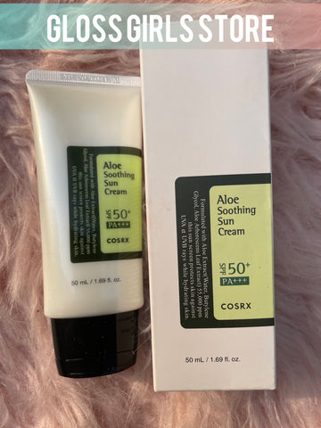 COSRX ALOE VERA 50+ SPF SUN CREAM