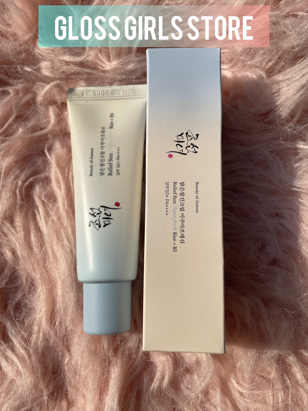 BEAUTY OF JOSEON RELIEF SUN : AQUA FRESH RICE + B5 SPF 50