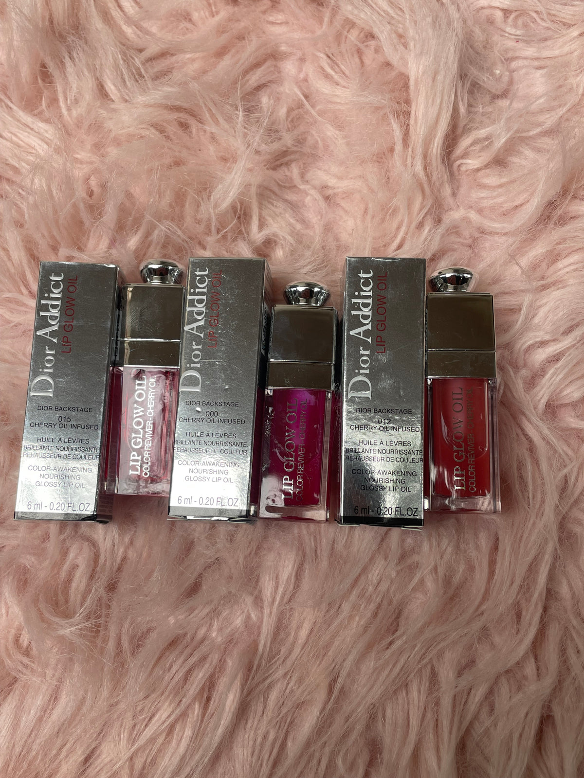 DIOR ADDICT LIP GLOW OIL 6ML EACH