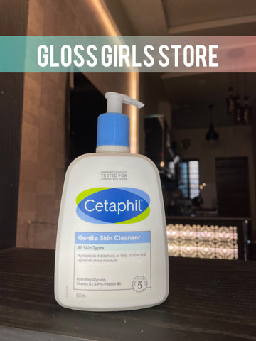 CETAPHIL GENTLE SKIN CLEANSER ALL SKIN TYPES– 500 ML🧴✨