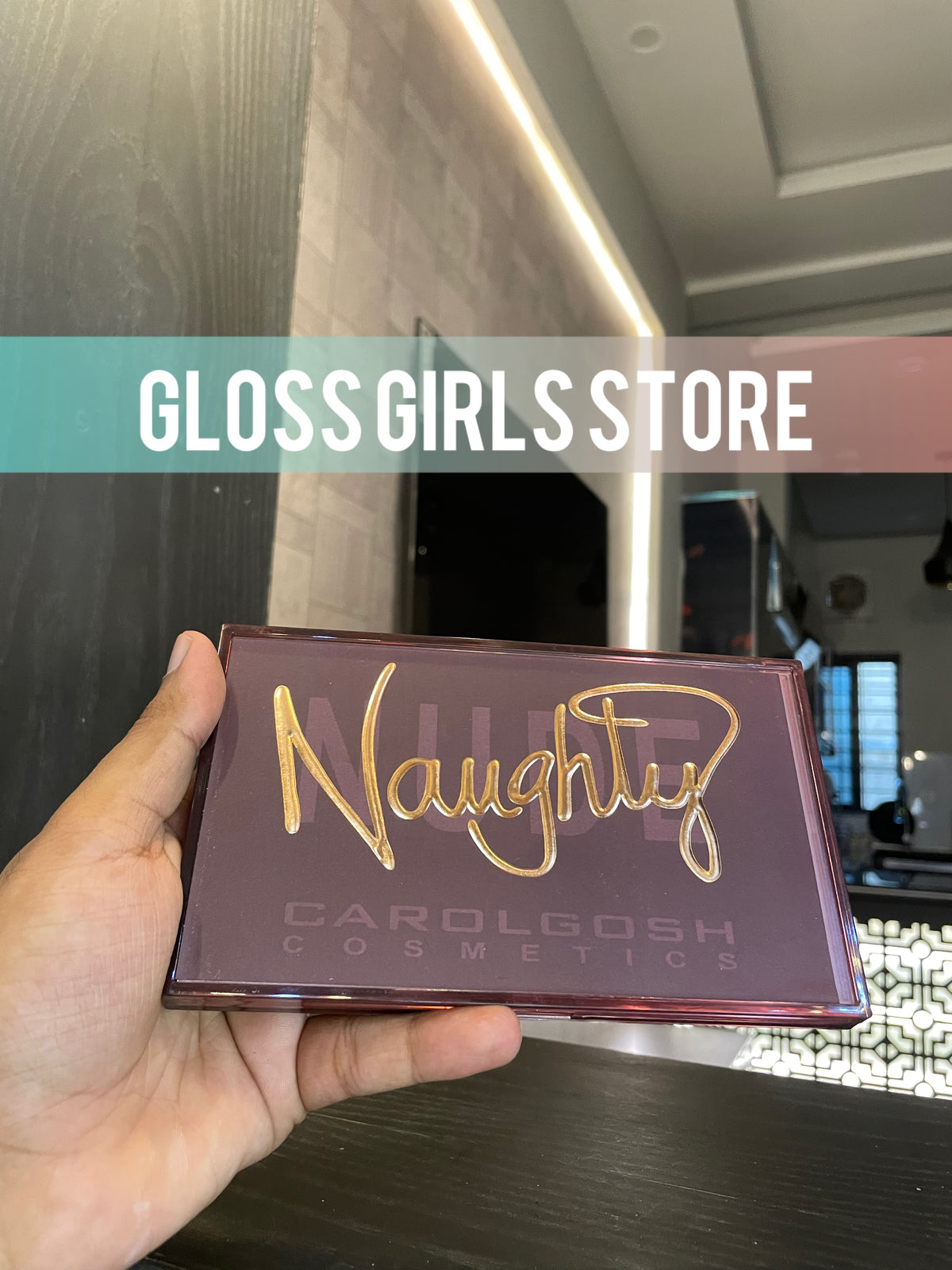 NAUGHTY NUDE CAROLGOSH COSMETICS PALLATE 18 SHADES 🥰