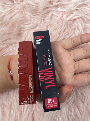 MAYBELLINE SUPERSTAU VINYL INK LIPSTICK BUY EACH NOW