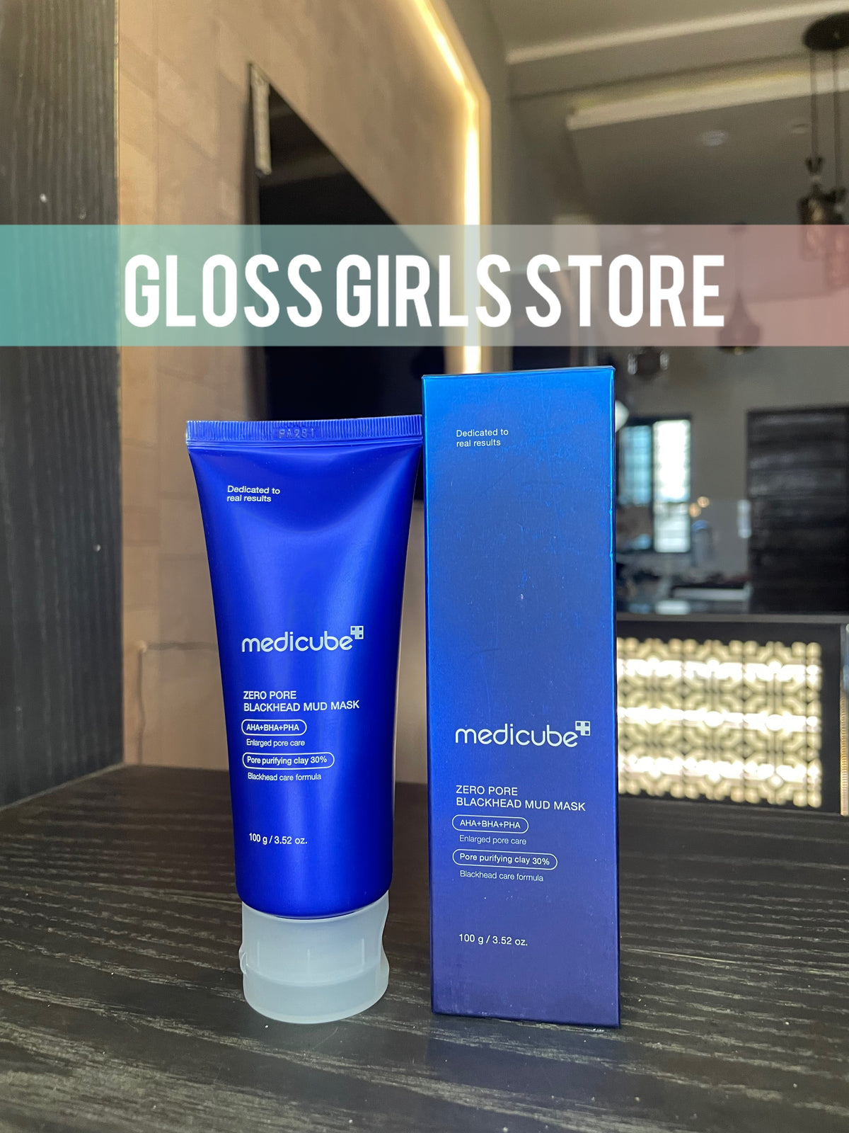 MEDICUBE ZERO PORE BLACKHEAD MUD MASK 100 GRAMS.