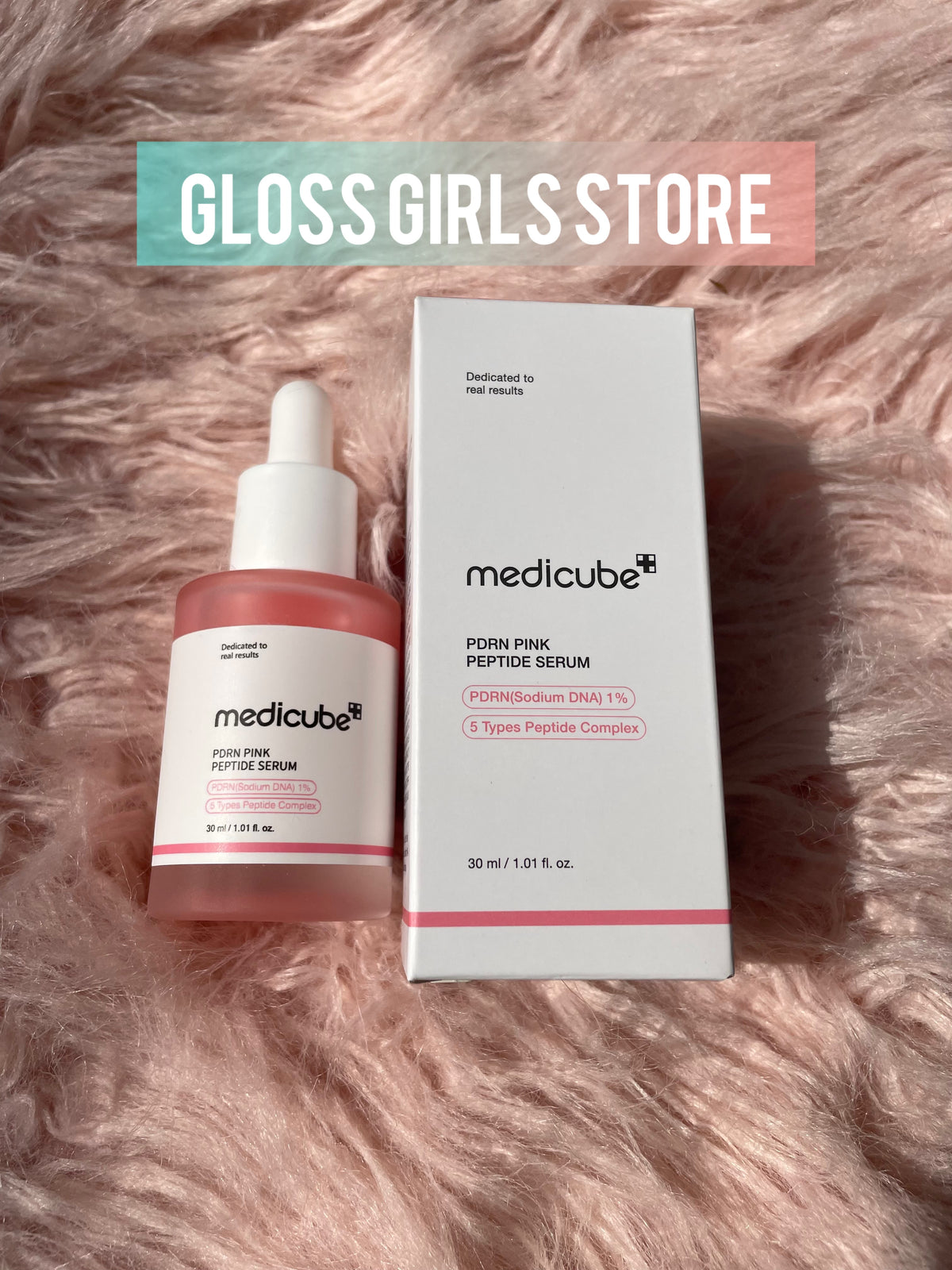 MEDICUBE PDRN PINK PEPTIDE SERUM REVITALIZE & GLOW 30 ML