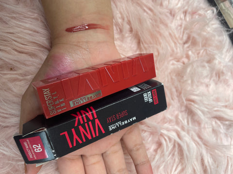 MAYBELLINE SUPERSTAU VINYL INK LIPSTICK BUY EACH NOW