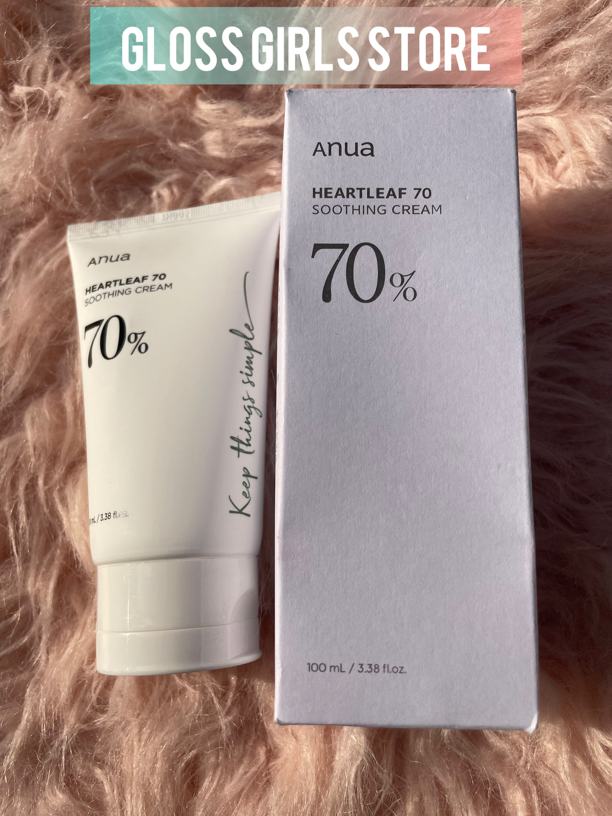 ANUA HEARTLEAF 70 SOOTHING CREAM 100 ML