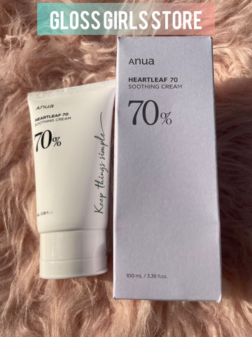 ANUA HEARTLEAF 70 SOOTHING CREAM 100 ML