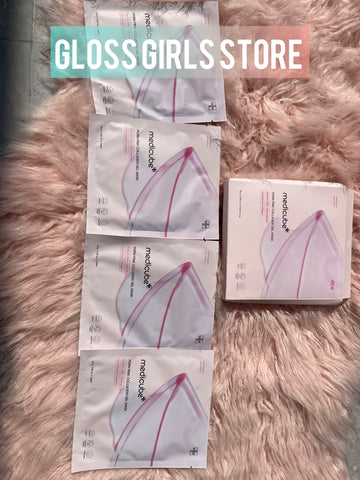 MEDICUBE PDRN PINK COLLAGEN GEL MASK PACK OF 4 28 GRAMS EACH MASK