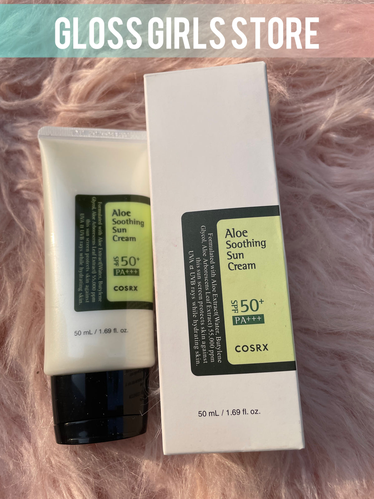 COSRX ALOE VERA 50+ SPF SUN CREAM