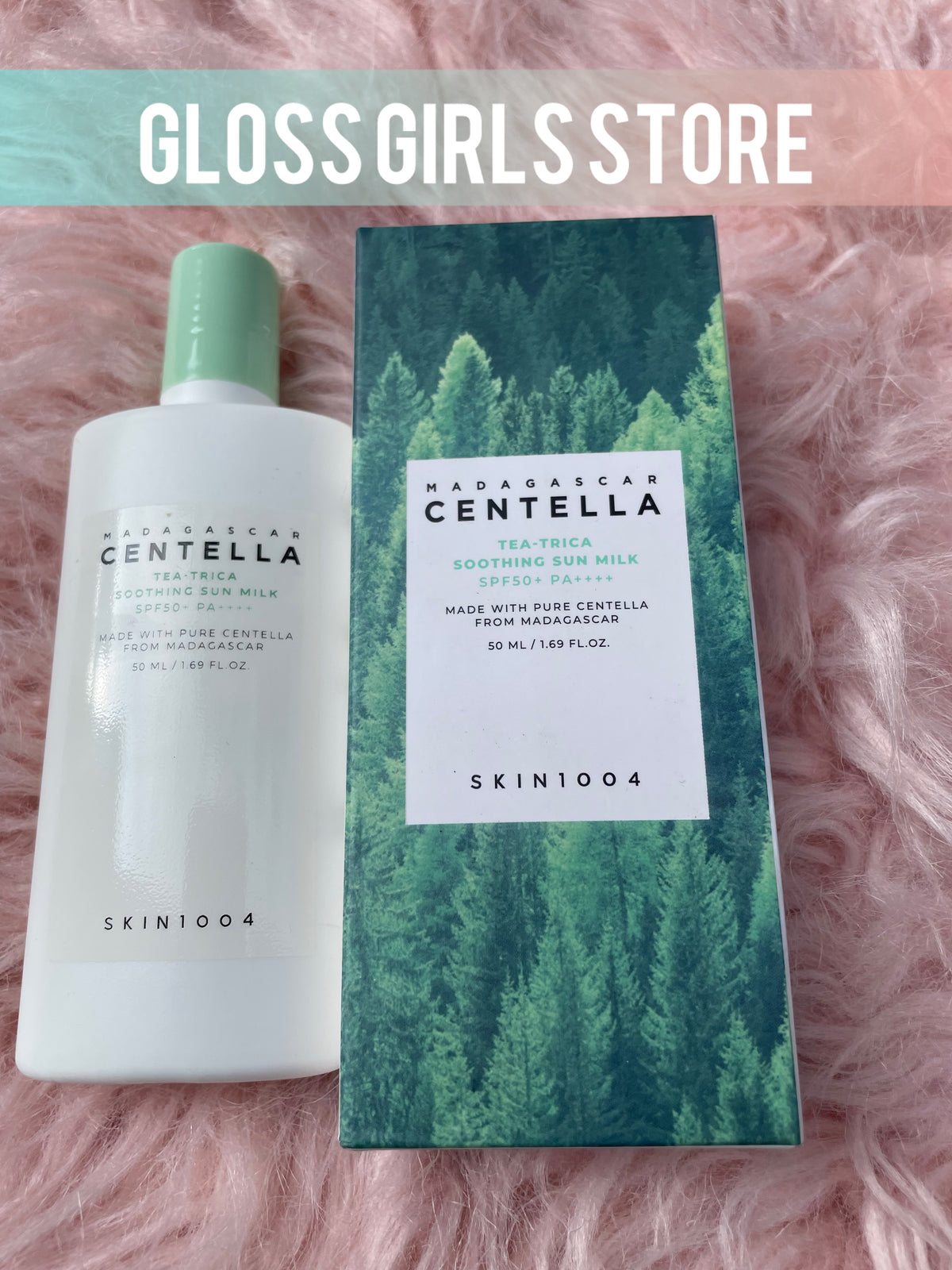 SKIN 1004 CENTELLA MADAGASCAR TEA TRICA SOOTHING SUN MILK SPF50+ PA++++ 50 ML