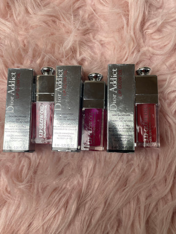 DIOR ADDICT LIP GLOW OIL 6ML EACH
