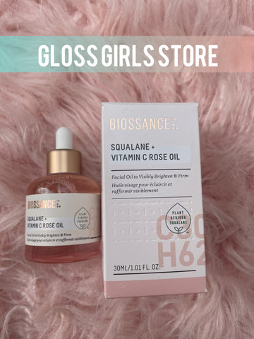 BIOSSANCE SQUALNE + VITAMIN C ROSE OIL