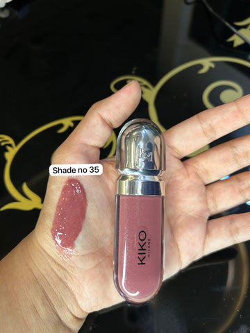 KIKO MILANO 3D HYDRA LIPGLOSS 6.5 ML EACH