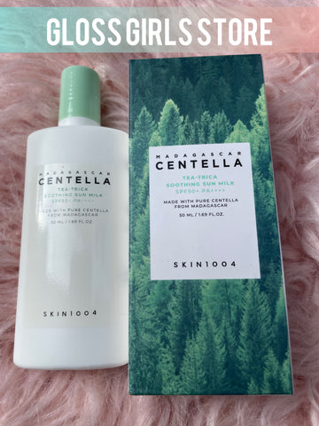 SKIN 1004 CENTELLA MADAGASCAR TEA TRICA SOOTHING SUN MILK SPF50+ PA++++ 50 ML
