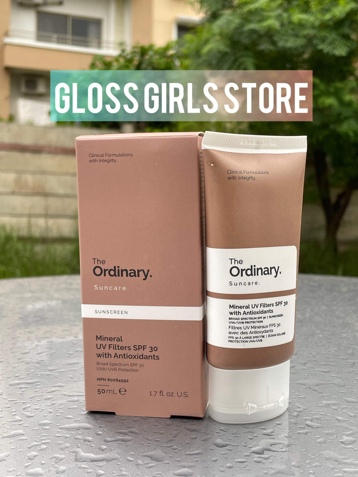THE ORDINARY SUNCARE SUNSCREEN UV FILTERS SPF 30 WITH ANTIOXIDANTS 50 ML