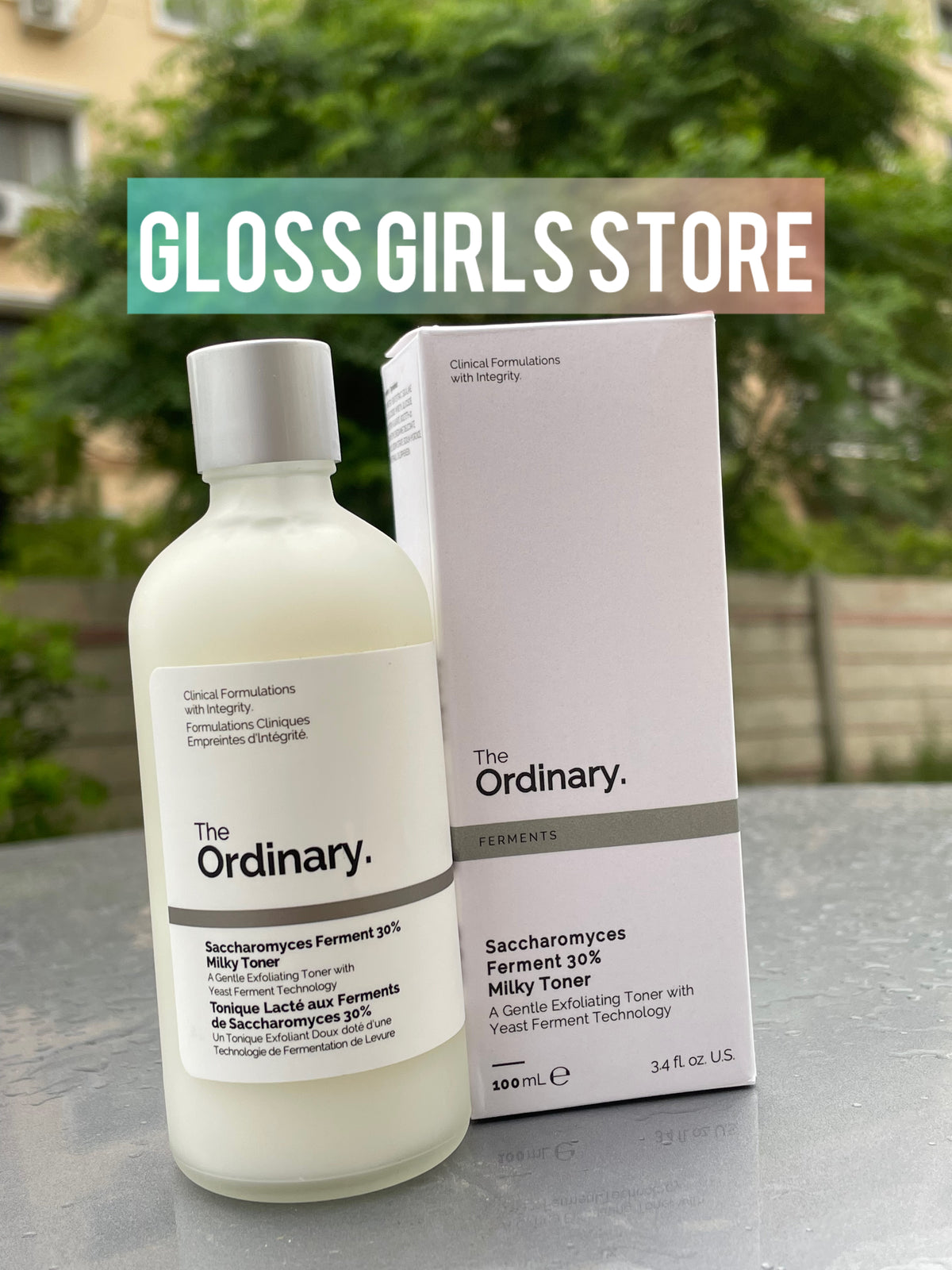 THE ORDINARYFERMENTS SACCHAROMYCES
FERAMENT 30%
MILKY TONER  100ML