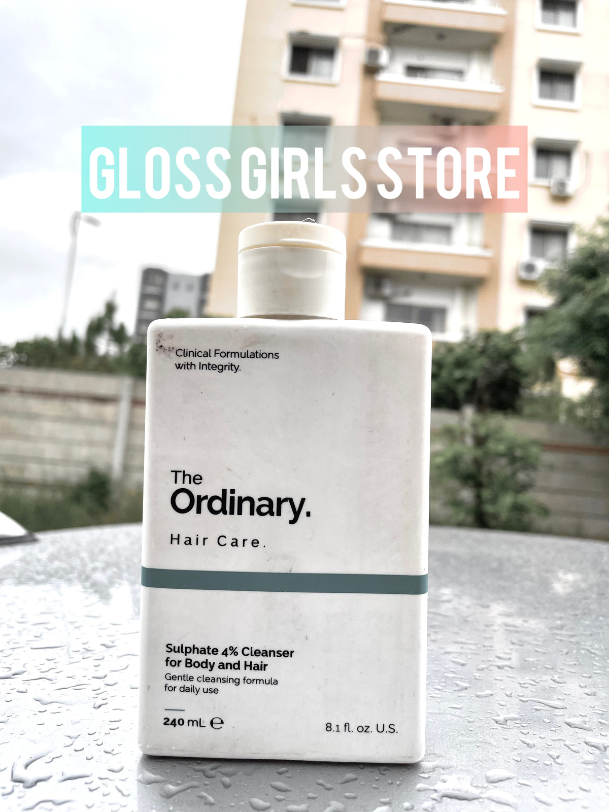 THE ORDINARY SULPHATE 4% CLEANSER FOR HAIR AND BODY 240 ML